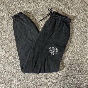 White Fox Sweatpants